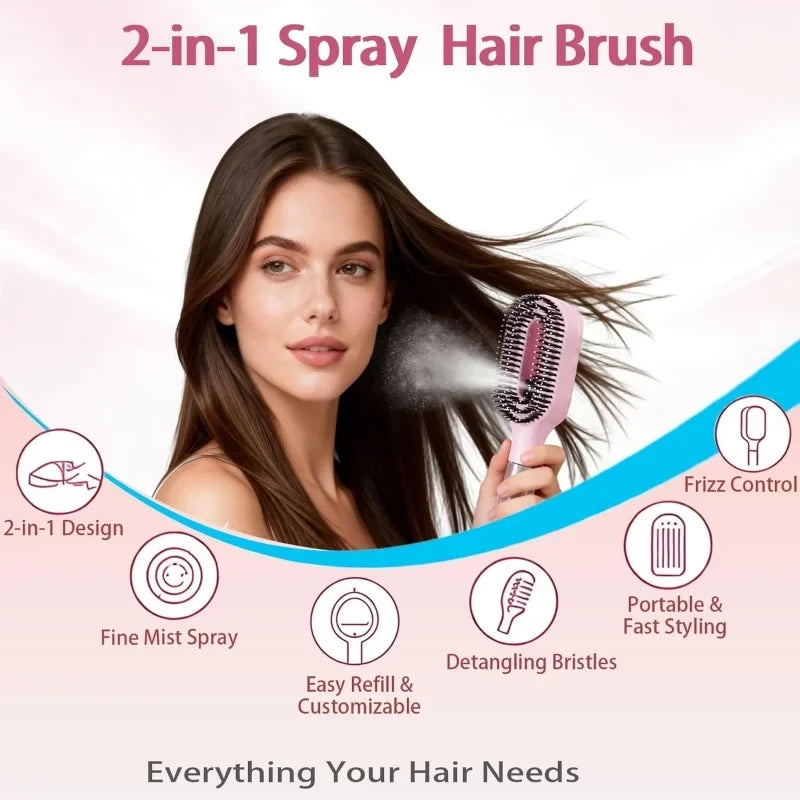 2-in-1 Hydrating Detangling Brush