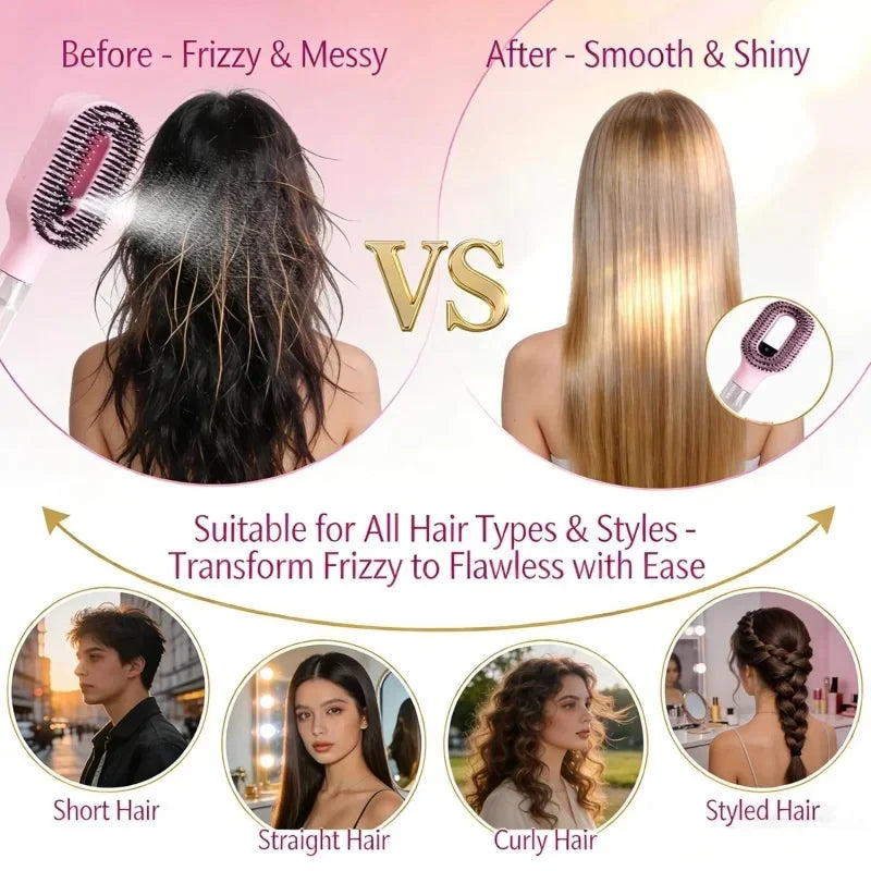 2-in-1 Hydrating Detangling Brush
